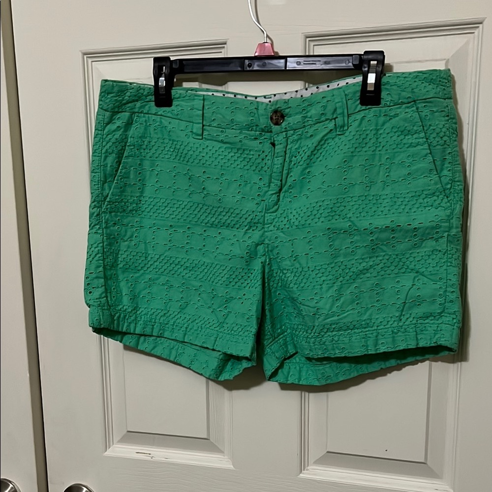 Merona Green Eyelet Women's Shorts